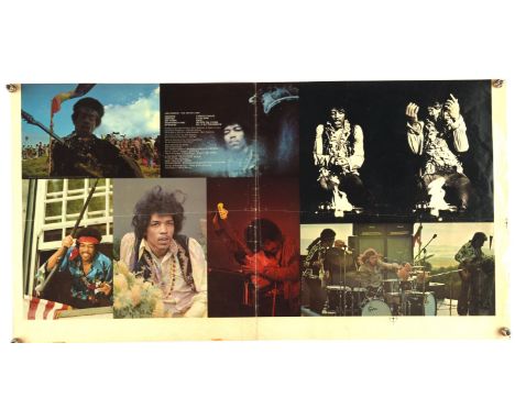 Jimi Hendrix, Original Printers Proof LP Cover for The Cry of Love (1971), his first posthumous album released, 26 1/4 x 13 3