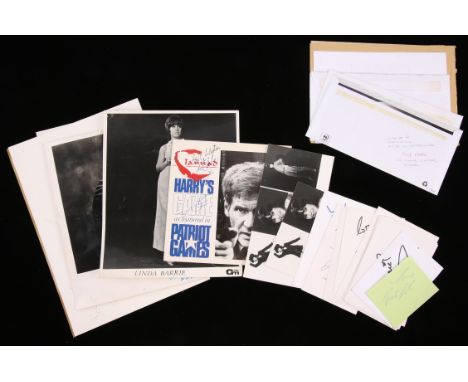 Autograph Collection Pop Signers - 25 UK Female Pop Singers autographs, To include; Lulu, Clodagh Rogers, Ruby Turner, Susan 