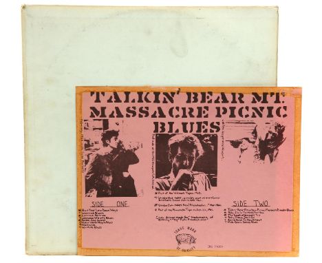 Bob Dylan vinyl record - Talkin' Bear Mt Massacre Picnic Blues on Trademark of Quality label. 
