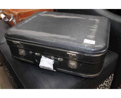 THREE VINTAGE SUITCASES