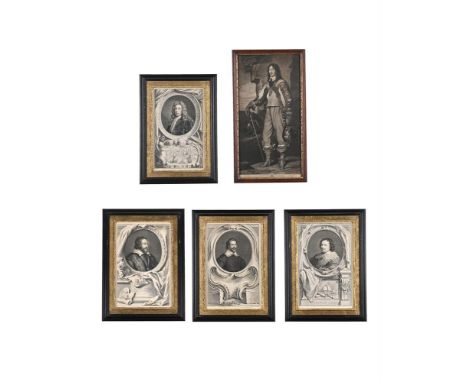 AFTER VAN DYCK, KNELLER, RUBENS, AND KNAPTON PORTRAITS OF GEORGE BYNG; FRANCIS LORD COTTINGTON; SIR KENELM DIGBY; THOMAS HOWA