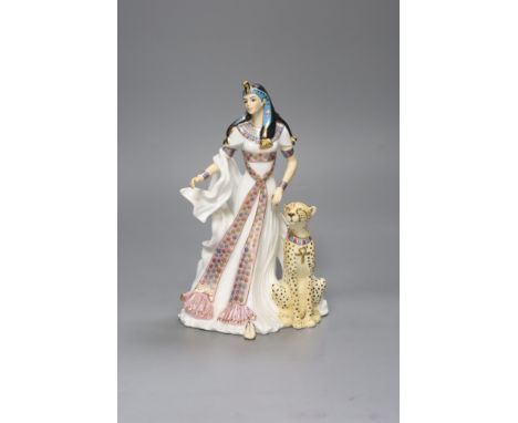  A Royal Worcester limited edition figure of Nefertari, no.467