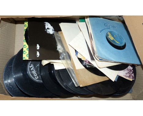   A large collection of 1960's and 70's Pop and Rock vinyl LPs and singles,including The Beatles, The Rolling Stones, Pink Fl