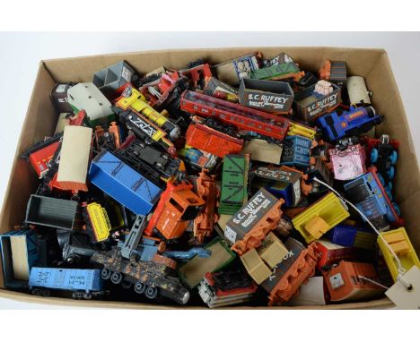 A collection of diecast model vehicles; railway rolling stock; Thomas the Tank Engine models; and other models, by makers inc
