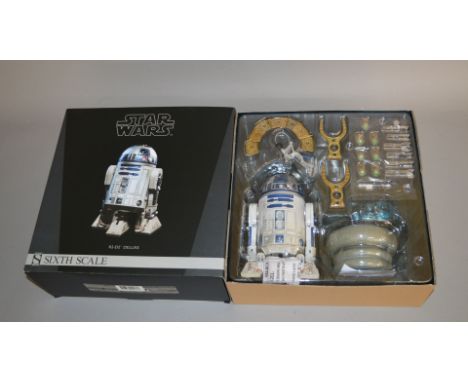 Sideshow Star Wars R2-D2 Deluxe 1:6 scale statue. Boxed and E with shipping carton.