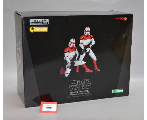 Kotobukiya ArtFX+ Star Wars Shock Trooper 1:10 scale pre-painted model kit, Action Figure Xpress exclusive, ltd.ed. of 1000. 