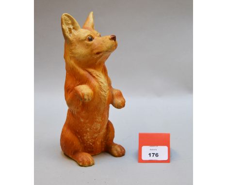 Corgi Toys moulded rubber squeaky Corgi dog. G+, some paint loss.