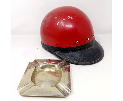 An Aston Martin Owners Club, Martini Meeting Silverstone 1960 Half-Hour Speed Trial ashtray, 1st Class Award W Woodhouse, 12.