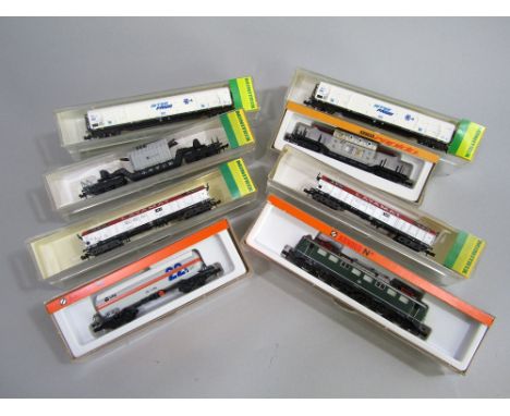ARNOLD Cat No: 2355 DB Heavy Freight Electric Locomotive Class BR150 type CO-CO with drive through 4 axles, 2 with traction t