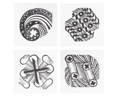 Ravilious (Eric) For Shop Use Only: Curwen &amp; Dent Stock Blocks &amp; Devices, one of 75 copies of Edition A , from an edi