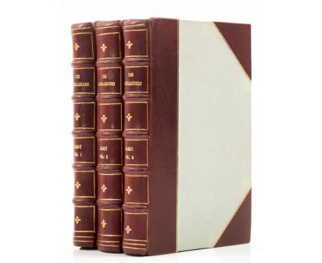 Hardy (Thomas) The Woodlanders, 3 vol., first edition in book form, half-titles, a few short tears to margins, very occasiona