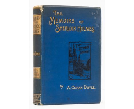 Doyle (Sir Arthur Conan) The Memoirs of Sherlock Holmes, first edition, black and white illustrations, endpapers toned, conte