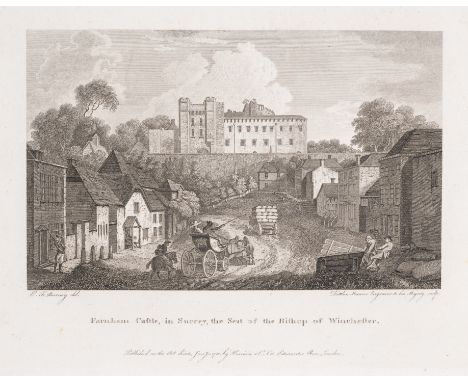 Britain.- Picturesque Views of the Principal Seats of the Nobility and Gentry in England and Wales,  100 engraved plates, som