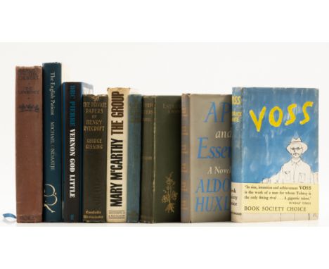 White (Patrick) Voss. A Novel, first edition, pages slightly cockled from damp at foot, original cloth, dust-jacket, some lig