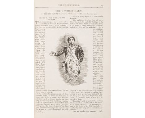 Hardy (Thomas) The Trumpet-Major, first edition, 5 plates and 27 in-text illustrations by John Collier, as issued, in Good Wo
