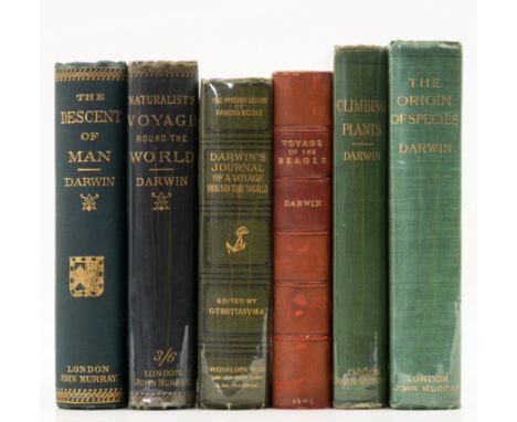 Darwin (Charles) The Descent of Man, second edition, nineteenth thousand, 2 very small ownership stamps to half-title and tit