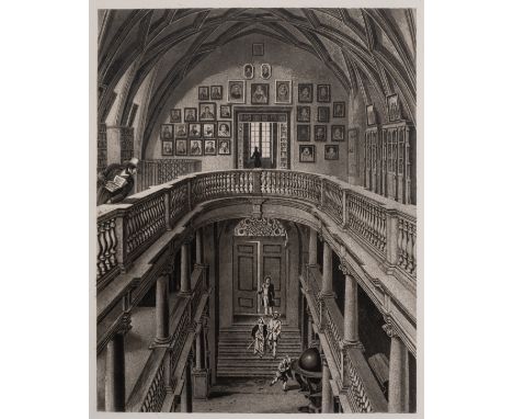 Architecture.- Vögelin (Salomon) Geschichte der Wasserkirche unde der Stadtbibliothek in Zürich, 7 fine aquatint plates, Dona