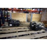 LOT OF 2 PUMP, HYDRAULIC, DONFOSS, MDL. 83014702, MDL. CODE: ERR100BLS212NNN3S2CPA1N, AND 2 EATON/
