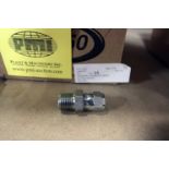 ADAPTER, STRAIGHT, 6 MNPT X 6 FJIC SWIVEL