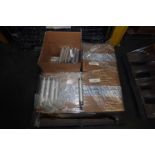 NIPPLE, 1" NPT X 8" LONG TBE, SCH. 40 TBE - SS