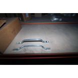 HANDLE, GRAB, ZINC PLATE 13" OVERALL LENGTH