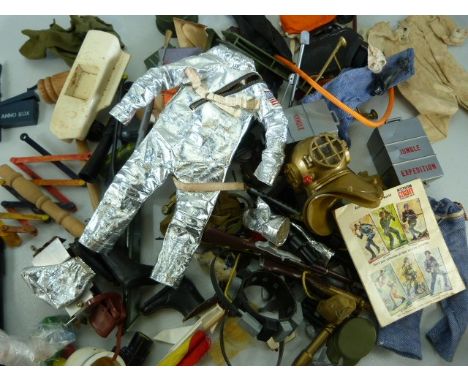 Selection of Action man items and accessories