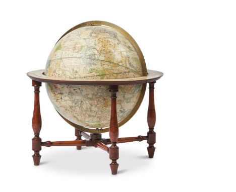 A DUDLEY ADAMS (1762-1830) 18 INCH CELESTIAL GLOBECIRCA 1807With twenty four hand-coloured gores inscribed Britanniarum B.F.G