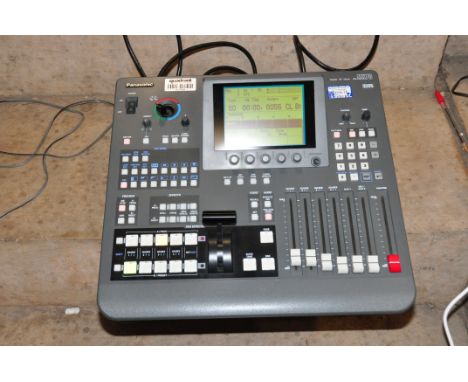 A PANASONIC AG-MX70 DIGITAL AV MIXER with manual, power lead, software disc and full flightcase width 59cm depth 60cm height 