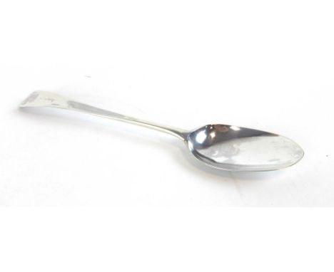 A George III silver old English pattern table spoon, Peter & Anne Bateman, London 1798, l. 22 cm, 2 ozs CONDITION REPORT: Typ