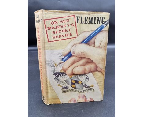 FLEMING (Ian):&nbsp;'On Her Majesty's Secret Service..' London, Jonathan Cape, 1963: FIRST EDITION. 8vo, publishers black clo