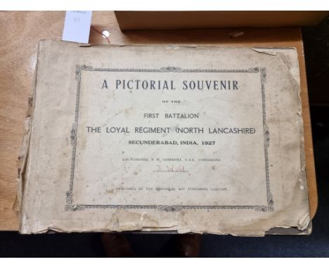 PHOTOGRAPH ALBUM: INDIA:&nbsp;'A Pictorial Souvenir of the First Battalion The Loyal Regiment (North Lancashire) Secunderabad