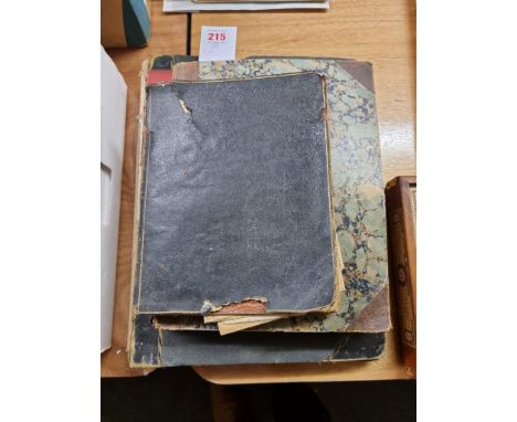 SCRAP ALBUMS:&nbsp;an attractive 19th century scrap album of provenance Hibbert family, resident at Chalfont House (Bucks), n