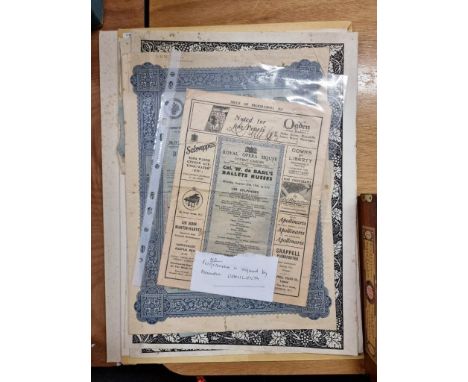 DANILOVA (Alexandra):&nbsp;printed programme for Ballet Russes at Royal Opera House Covent Garden, August 24th 1936, signed a