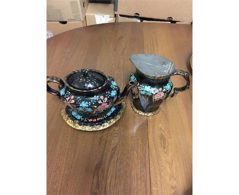 Victorian teapot on stand and water jug
