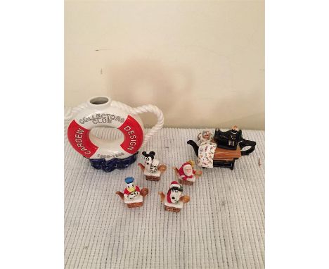 Cardew design items including sewing machine teapot