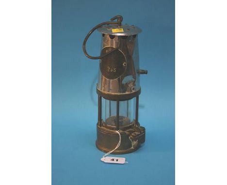 An Eccles miners lamp