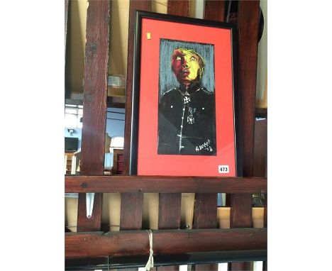 Abstract Portrait of a German Officer, Antoni Sulek, 1978