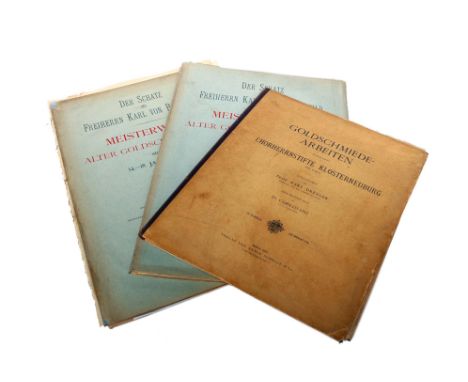 Luthmer, F: Meisterwerke Alter Goldschmiedekunst aus dem 14-18 Jahrhundert - a series of loose leaves in six card folders 188