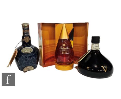 A collection of whiskies, to include limited edition Ballantine's Purity 20 Year Old, 50cl, in box, together with Chivas Brot