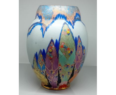 A Carlton Ware abstract vase, marked 3388, height 20cm.