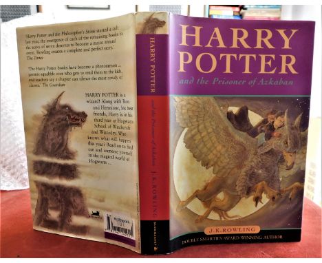 J.K. Rowling: Harry Potter and the Prisoner of Azkaban - Bloomsbury 1998 hardback first edition