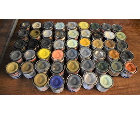 Humbrol Paints-Enamel paints for modelling (50) pots different colours