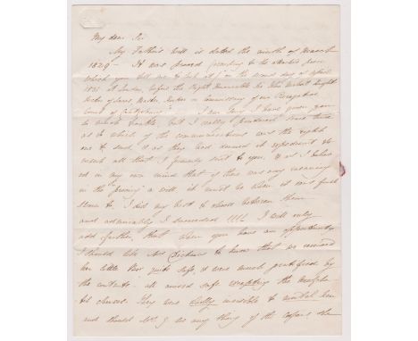Great Britain 1838-Postal History-EL dated (27th Aug 1838) posted to East Dereham-manuscript 7-black Yarmouth-Norfolk Au28/18