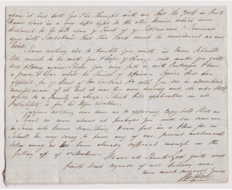 Great Britain 1836-Postal/Social History-EL very long and detailed reference a deceased state with a lawyers opinion dated (1