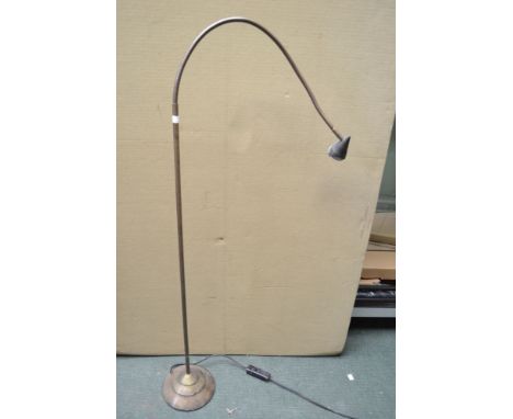 Adjustable standard reading lamp