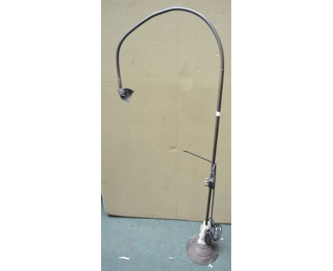 Adjustable standard reading lamp