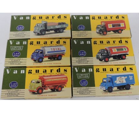 VANGUARDS - 1:64 scale commercial vehicles, boxed (6)