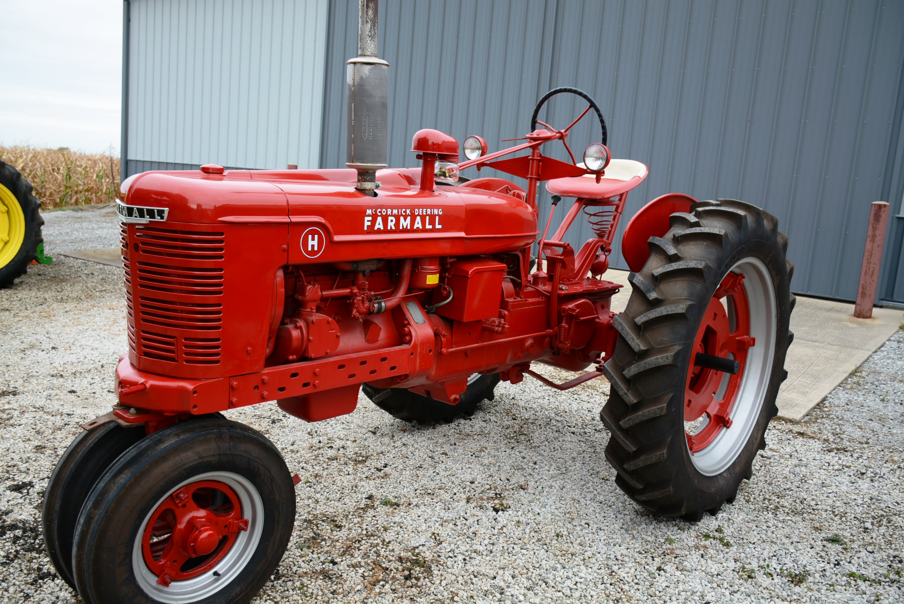 1942 Farmall H restored tractor