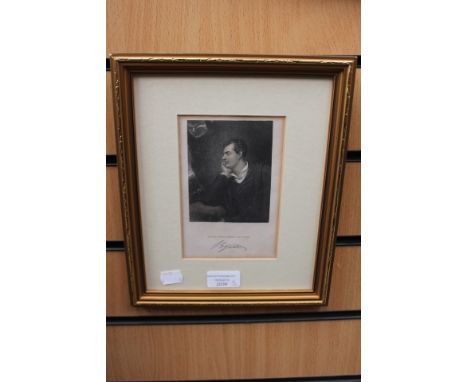 Lord Byron interest; two line and stipple engravings on steel of the Right Honourable Anne Isabelle, Lady Noel Byron, by W.H 