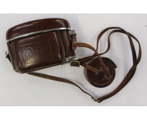 Kodak Retina camera with case and light meter